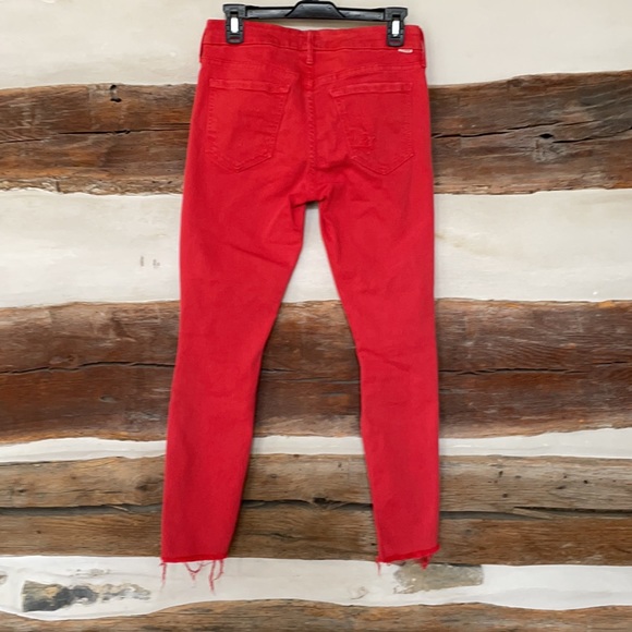 MOTHER, The Looker Ankle Fray Blow by Blow jean - Picture 2 of 10